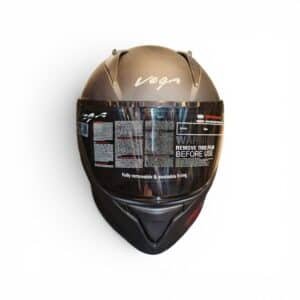 Vega Full Face Helmet - Matte Black (DOT Certified)