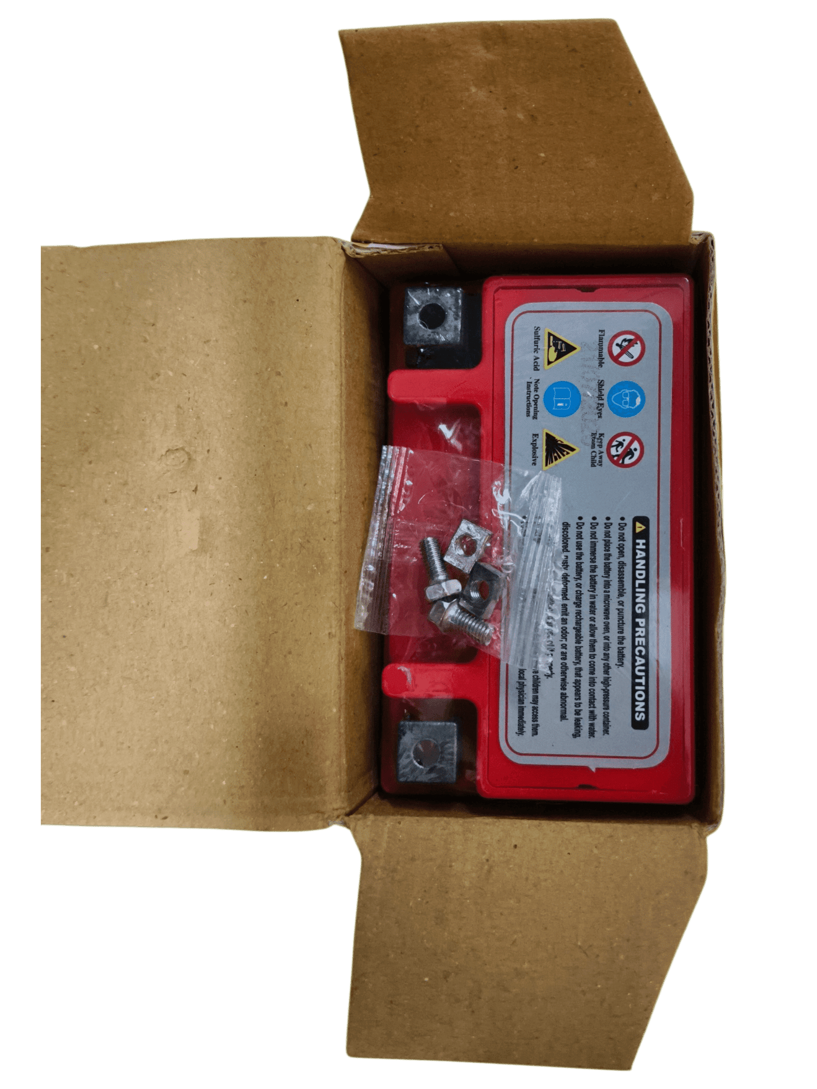 Original Mighty Max YTX5 Motorcycle Battery (12V 5Ah) | German Technology